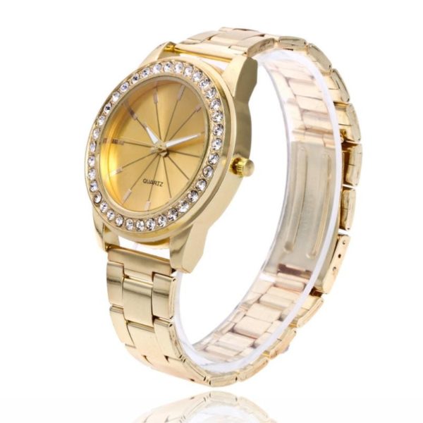 Luxusní hodinky Sparkle - Zlata
