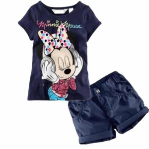 Dívčí letní souprava Minnie Mouse | Kraťasy, Triko - 6-let