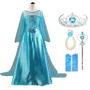 Dívčí krásné šaty Elsa - Dress-set4, 10