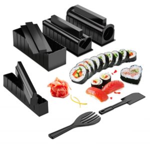 Kuchyňská sada forem na výrobu sushi - 10 ks