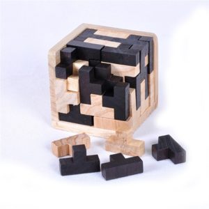 3D vzdělávací puzzle ve tvaru krychle