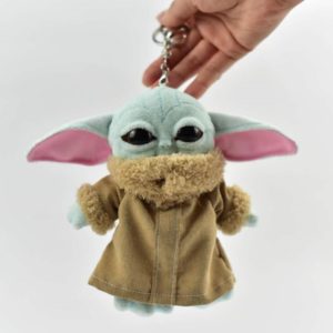 Roztomilá plyšová klíčenka Baby Yoda