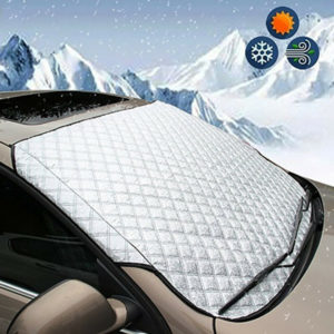 Inteligentní ochrana proti slunci a mrazu na přední + zadní sklo auta