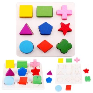 3D barevné puzzle pro děti - předškolní hra